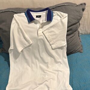 Paul Smith Blue and White Polo Shirt- Brand New